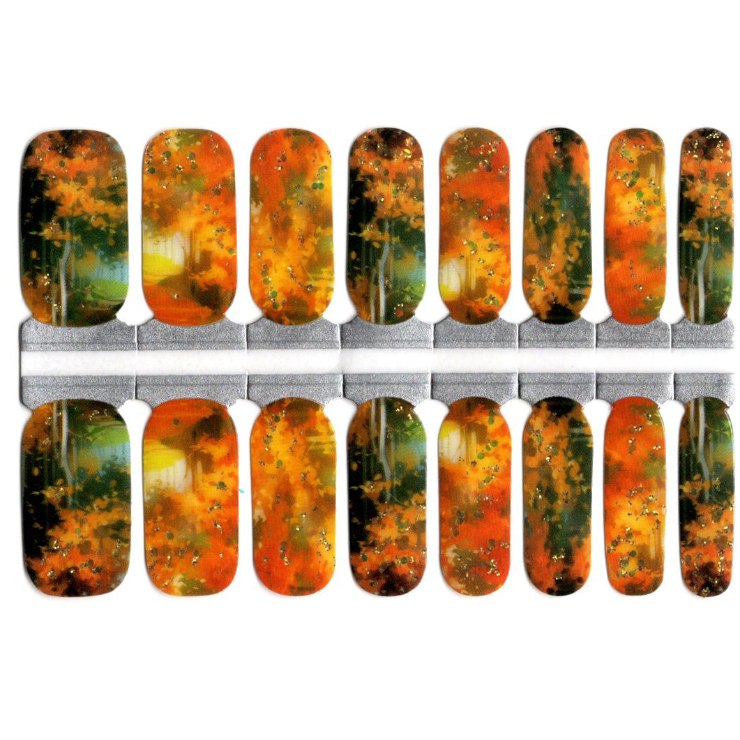 Citrouilles à carreaux d'automne rouge foncé, orange et beige pêche avec paillettes dorées