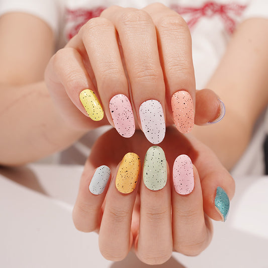 Semi-Cured Gel Nail Wraps - Speckle Party