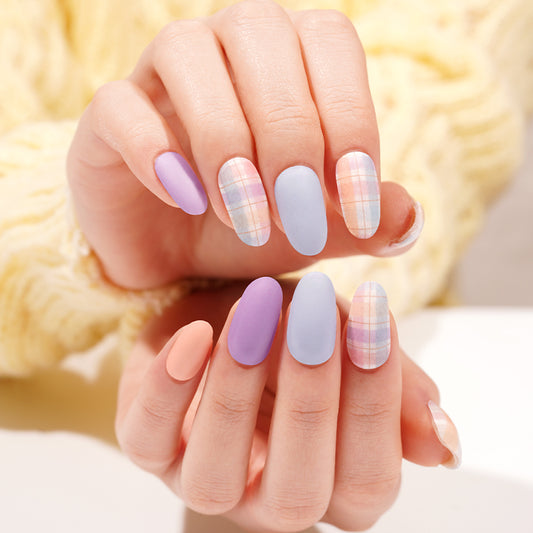 Semi-Cured Gel Nail Wraps - Sunday Sweater