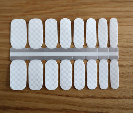 Dark Olive Green White Checkered