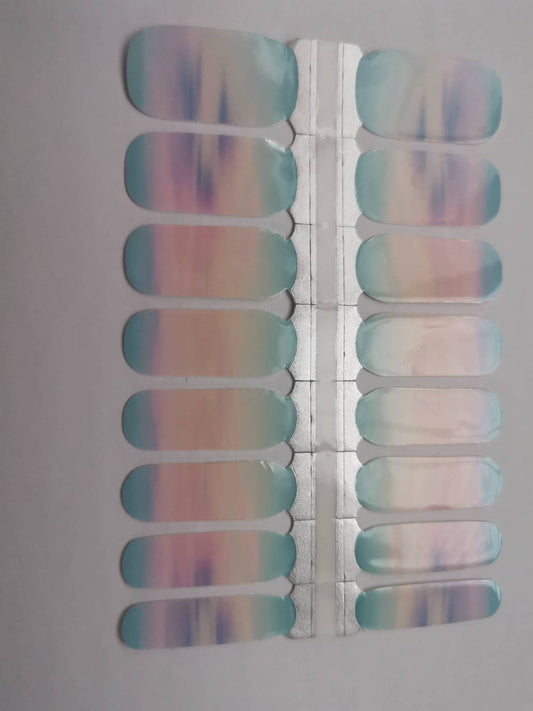 Dark Gray Pink Sunset