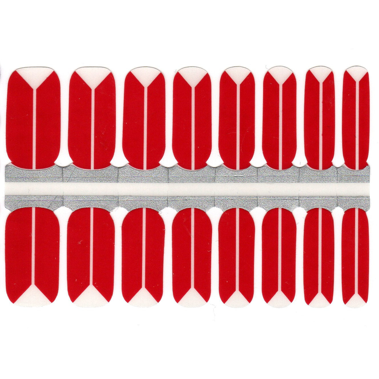 Espace négatif de la ligne géométrique du triangle rouge et clair