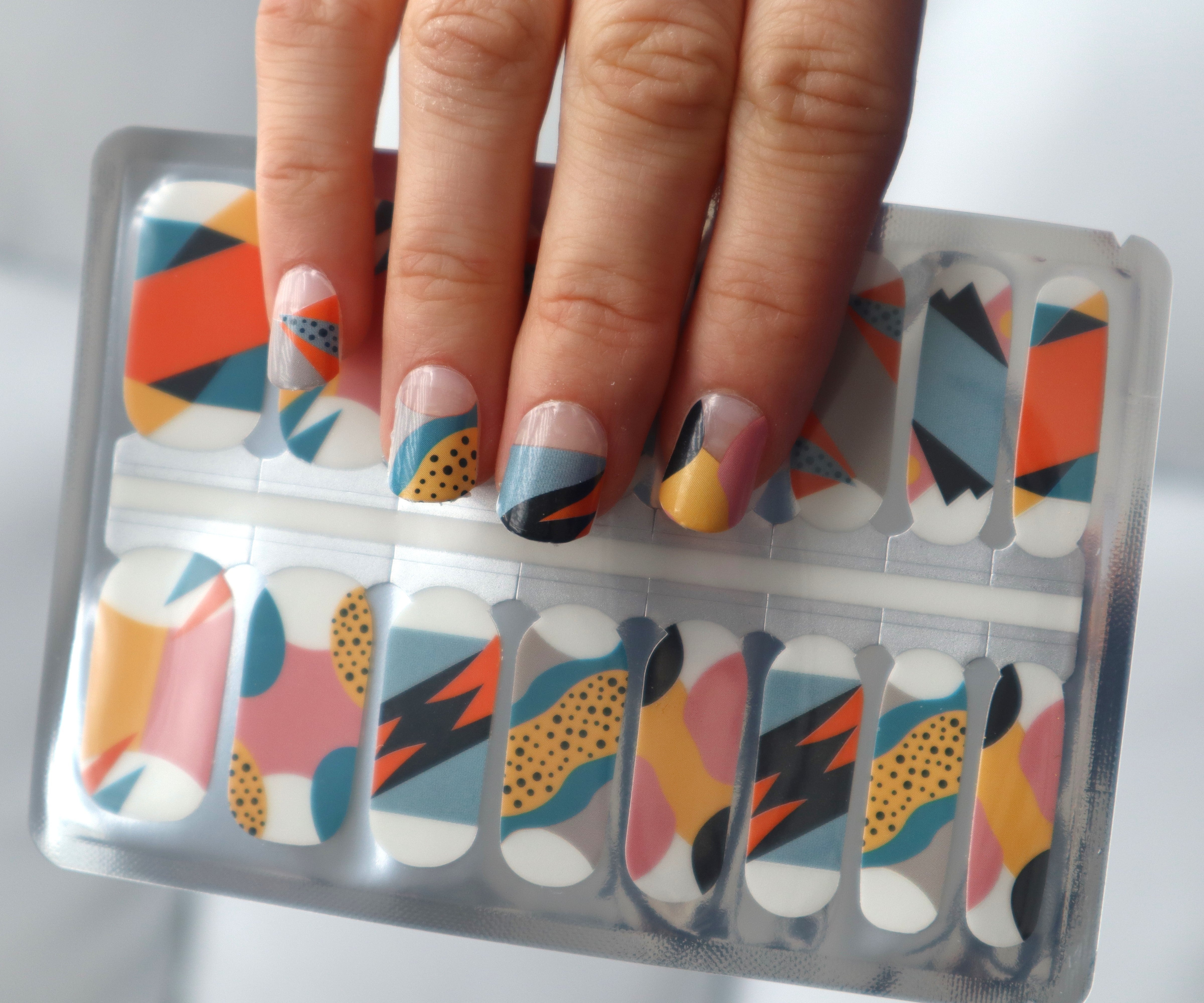 Sizing of the nail wraps