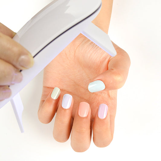 Semi-Cured Gel Nail Wraps - Pastel Whisper