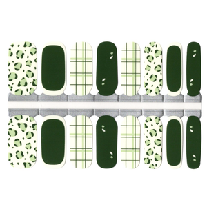 Green Plaid and Leopard Print