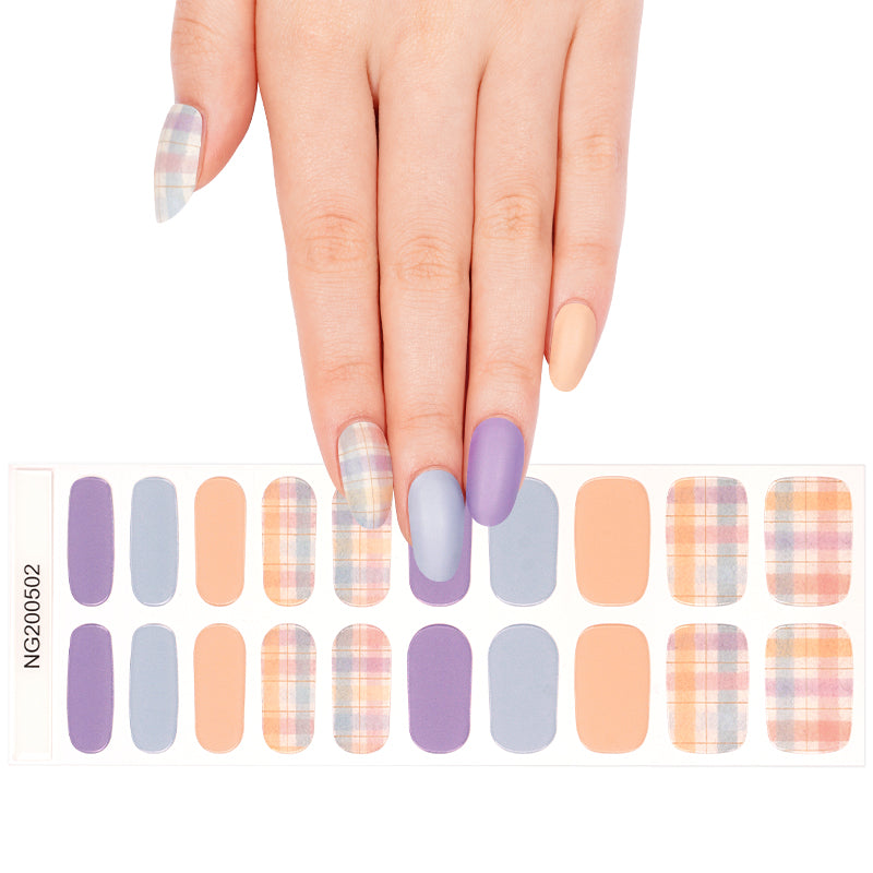 Semi-Cured Gel Nail Wraps - Sunday Sweater