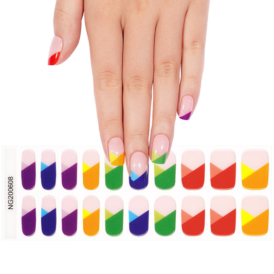 Semi-Cured Gel Nail Wraps - On The Bright Side