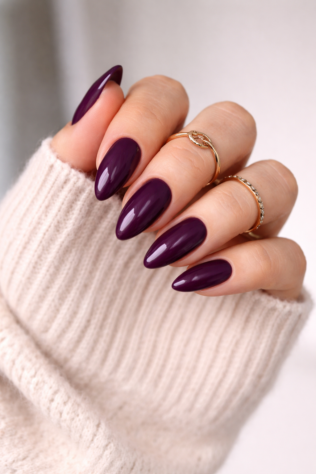 Misty Rose Plum Purple Solid Color