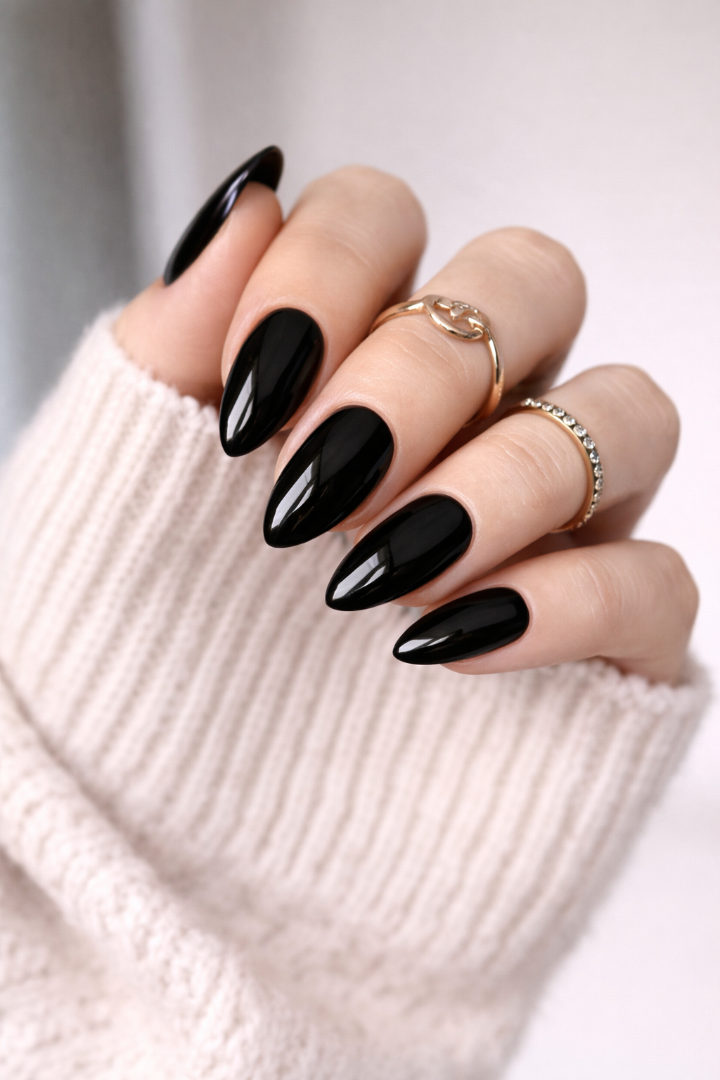 Light Gray Black Solid Color