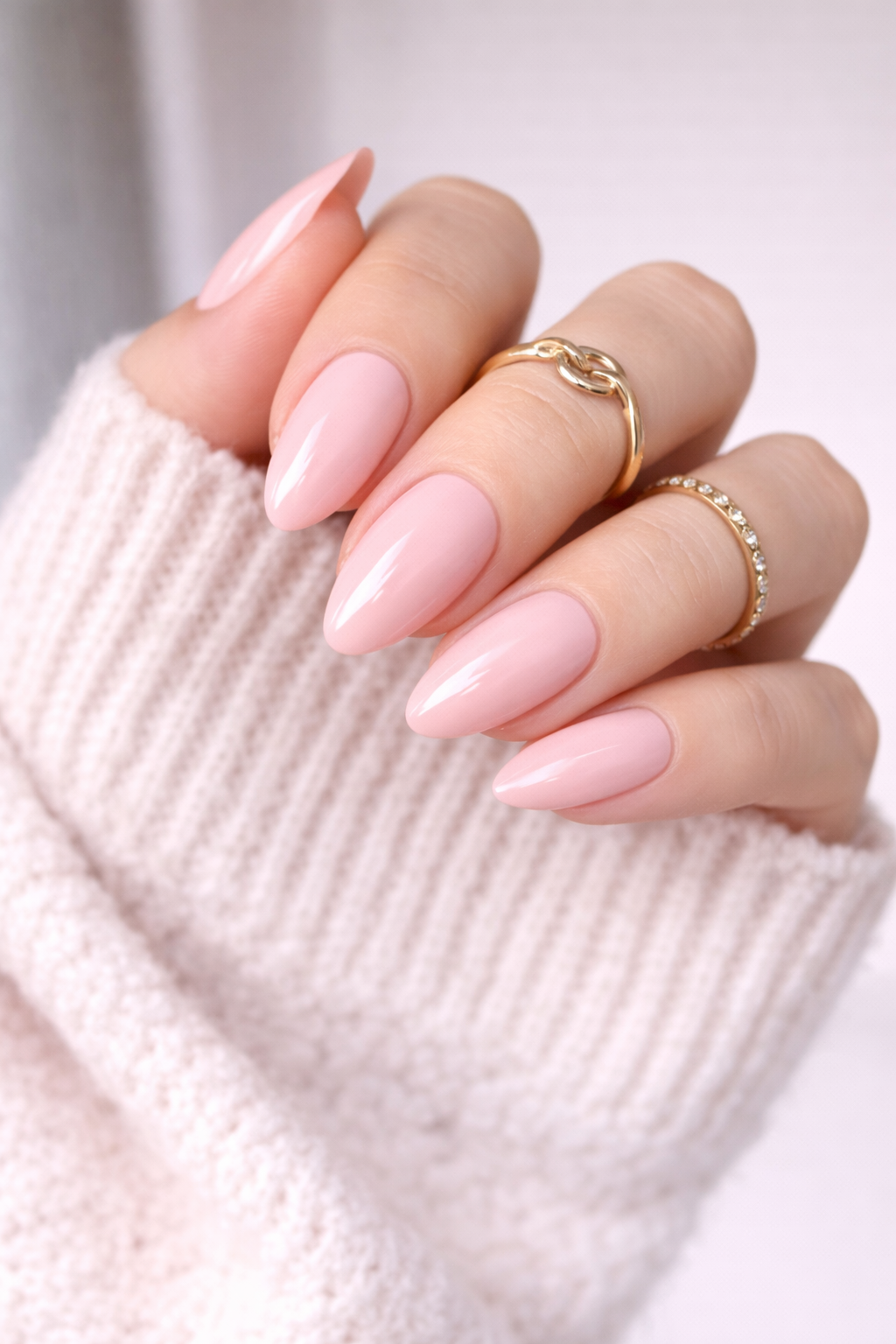 Light Gray Nude Light Pink Solid Color