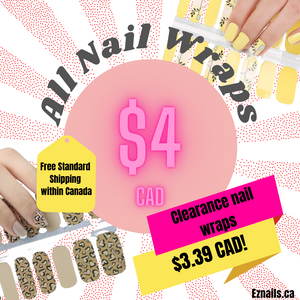 Nail Wraps, Water Transfer Nail Decals and Nail Stickers in Canada – EZ ...