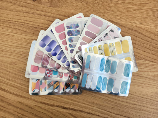 Mystery Bundle Nail Wraps 10 sets