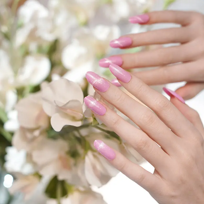 Semi-Cured Gel Nail Wraps Pink Me Up