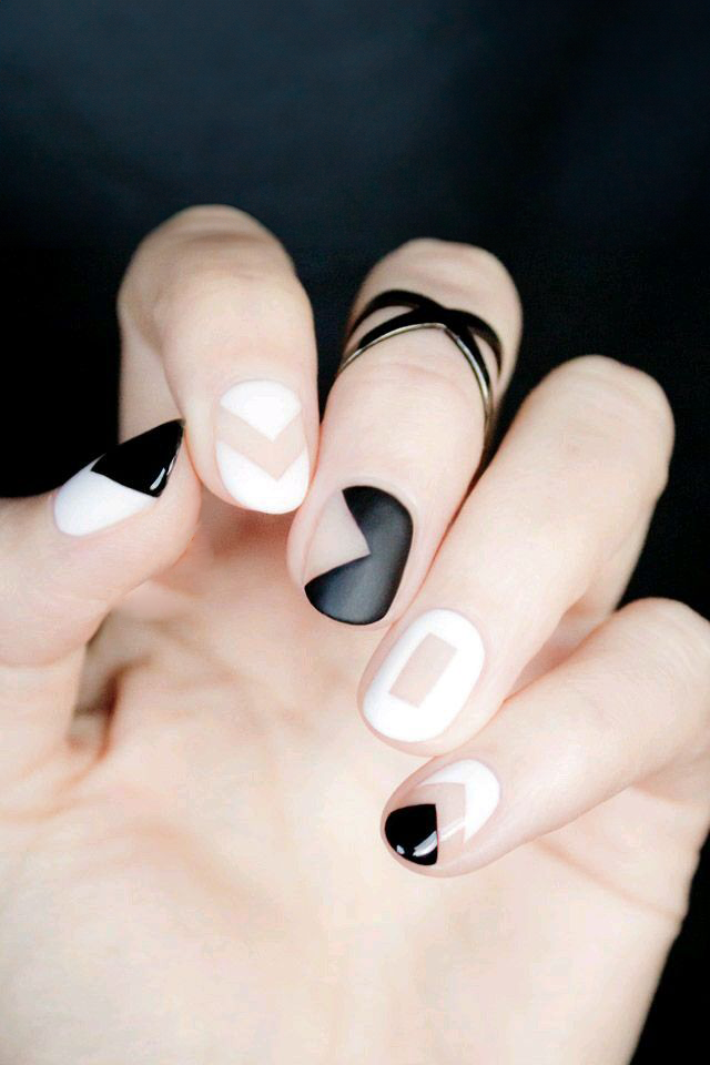 Light Gray Black and White