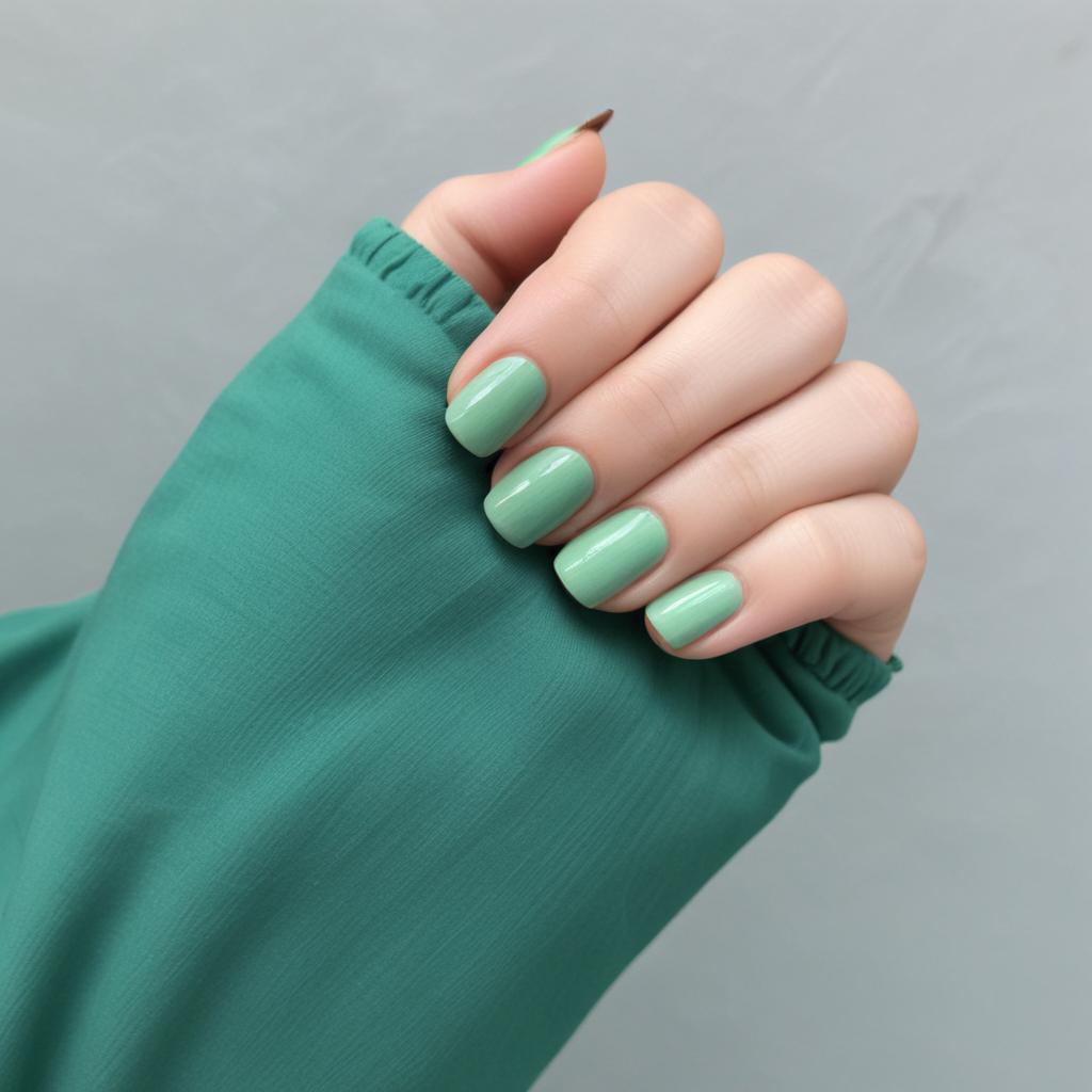 Bright Mint Green Solid