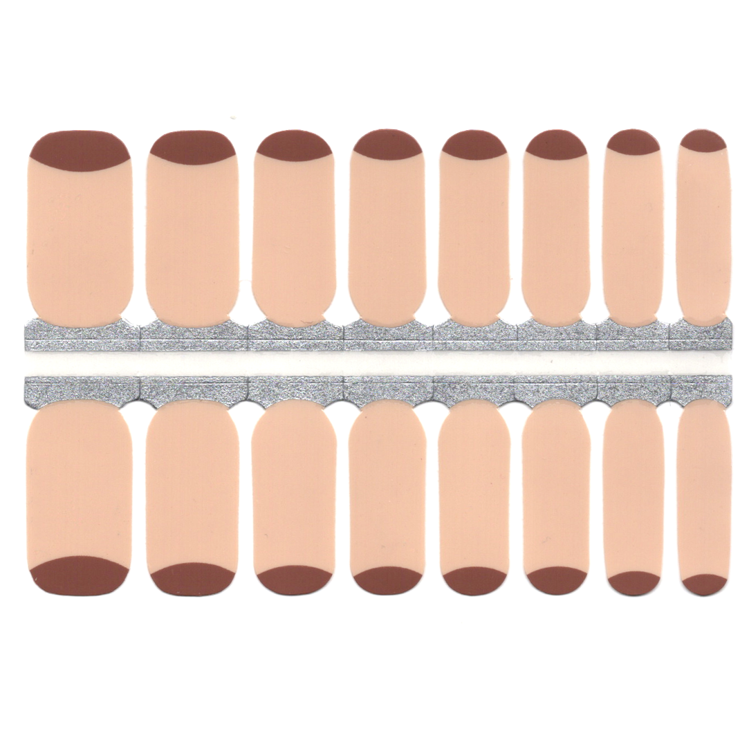 Nude Beige and Brown French