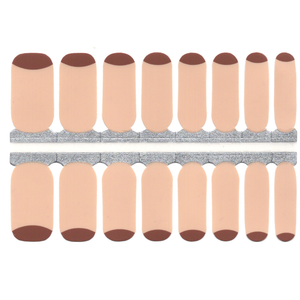 Nude Beige and Brown French