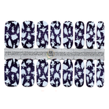 Ghosts Purple Glitter Background Halloween