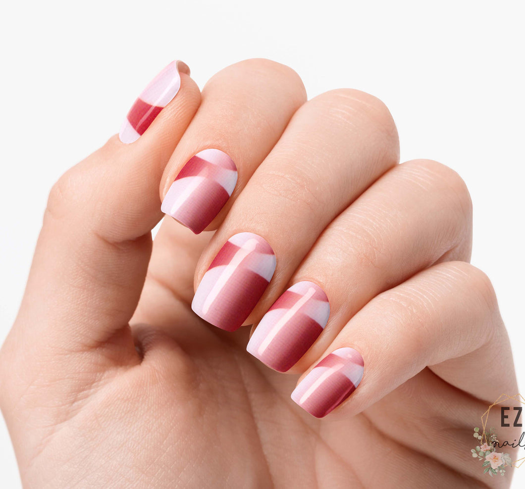 Optical Illusion Pink Ombre