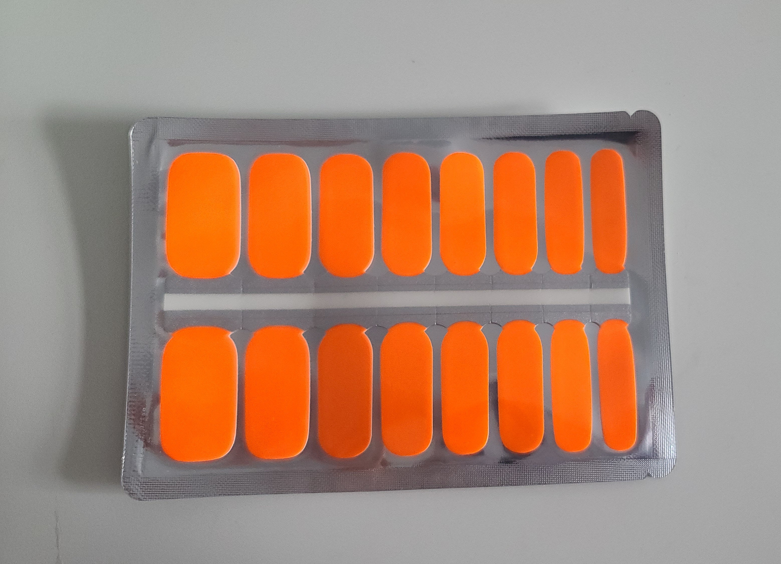 Neon Fluorescent Orange Solid Color – EZ Nails
