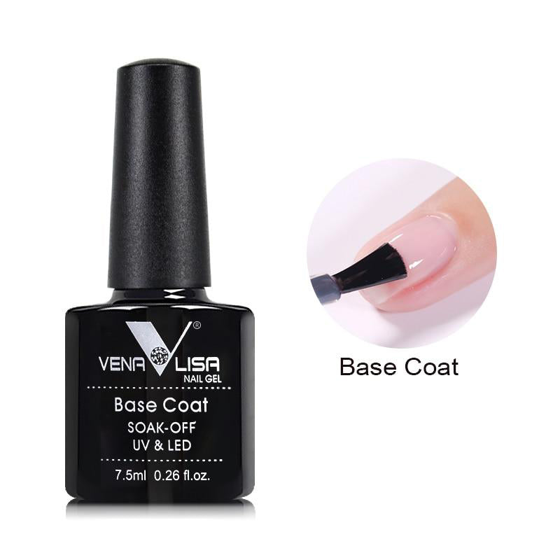 Venalisa Gel Top Coats and Base Coats - Matte, Tempered, Long Wear