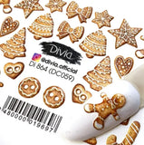 3D Gingerbread Cookies Man, Woman, House, Ornaments Christmas Holidays