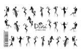 Silhouette de femme en noir, ombre, féminisme