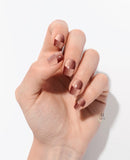 Illusion d'optique Marron Beige Ombre