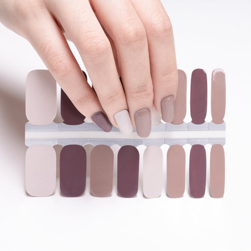 White Smoke Solid Colors Nude Beige Brown Neutral Colors