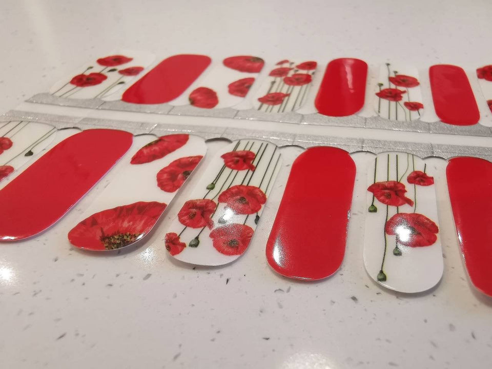 Jour du Souvenir des coquelicots rouges