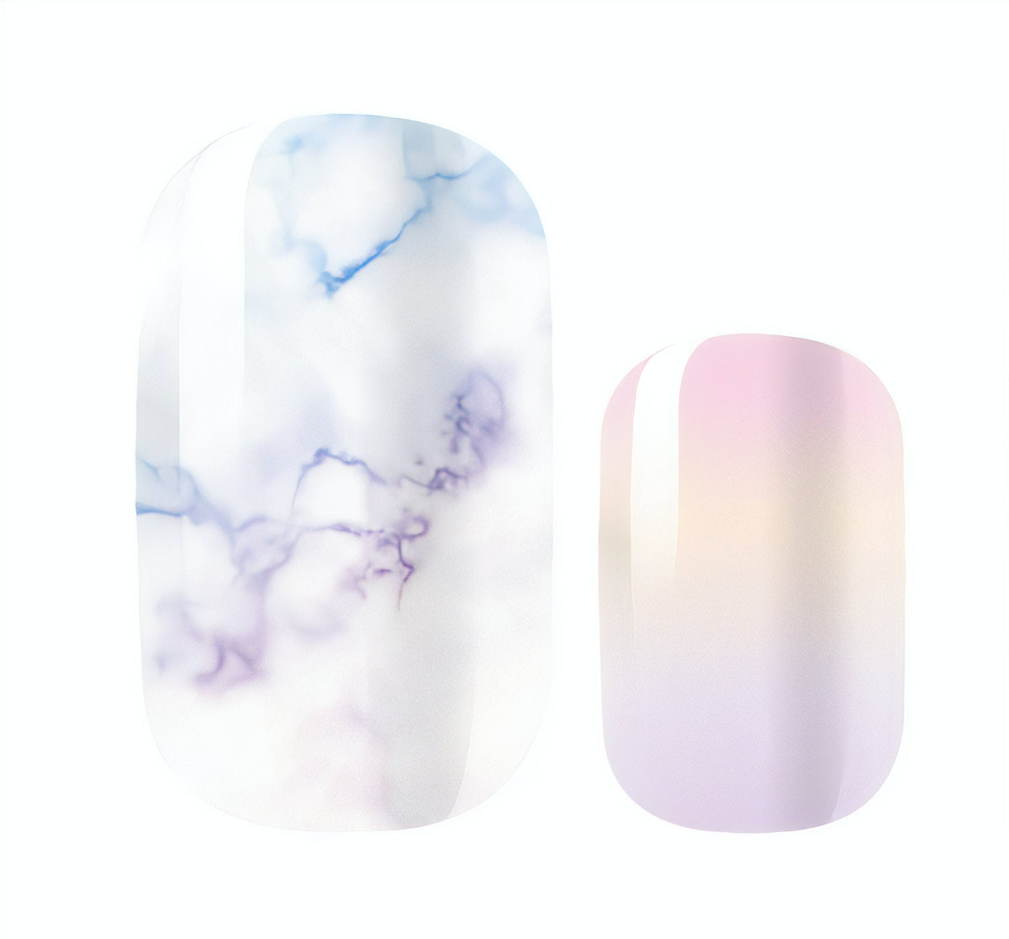 Watercolor Marble Ombre Gradient Pink Purple Blue