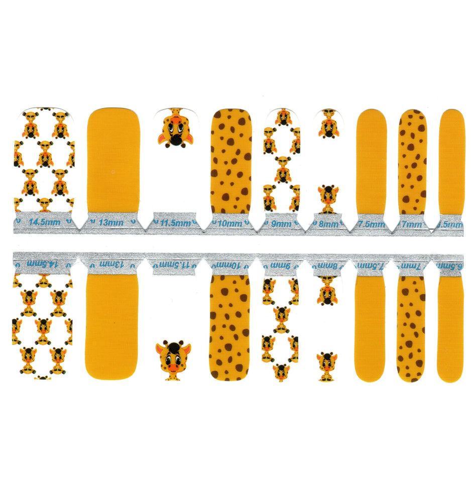 Yellow Polka Dot and Giraffes - Kids