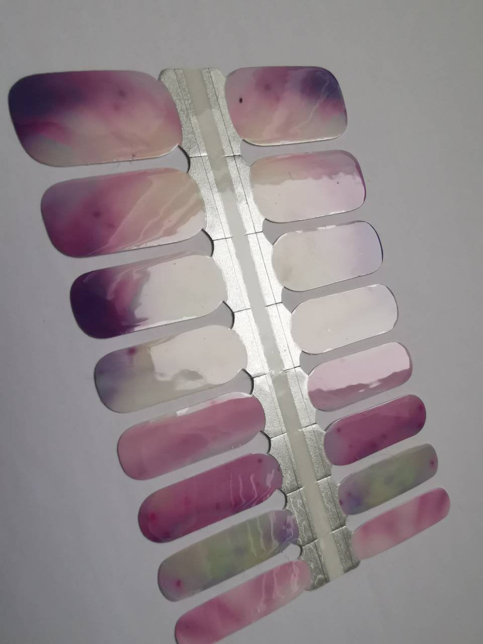 Dark Gray Purple and White Watercolor Marble Ombre Gradient