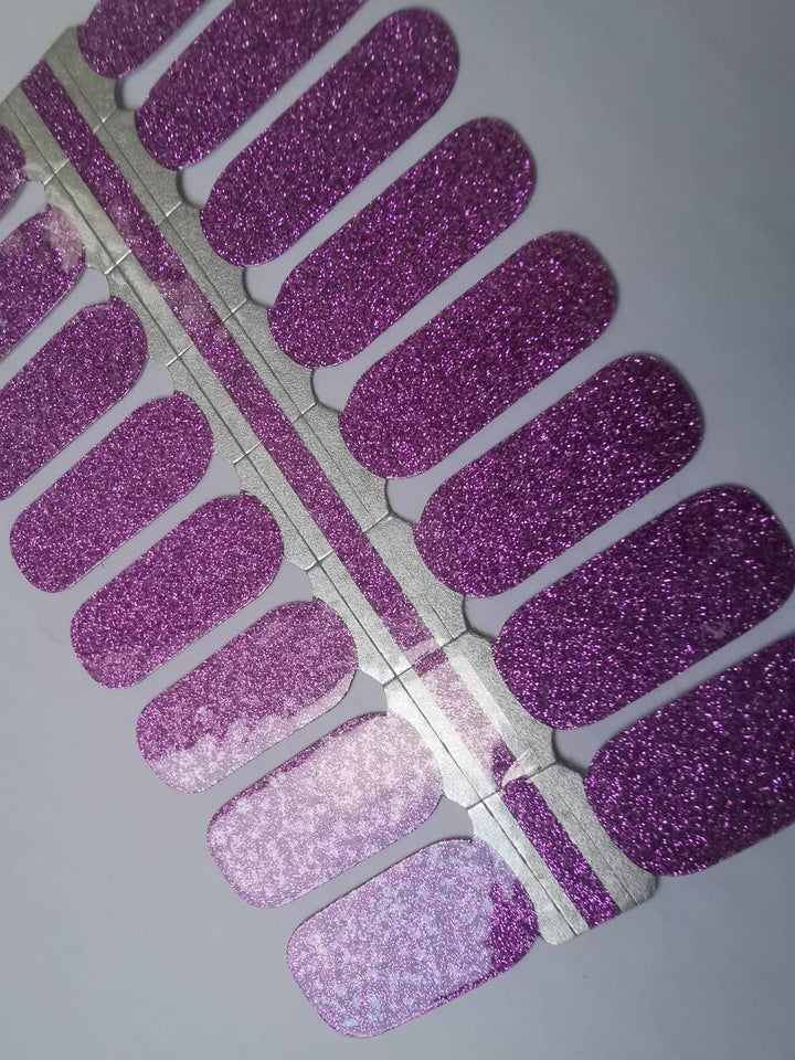 Solid Purple Sparkle Glitter