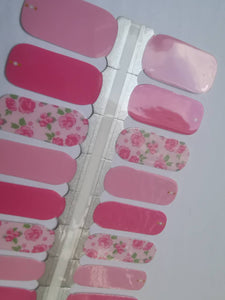 Pink Roses with Pink Solid Color